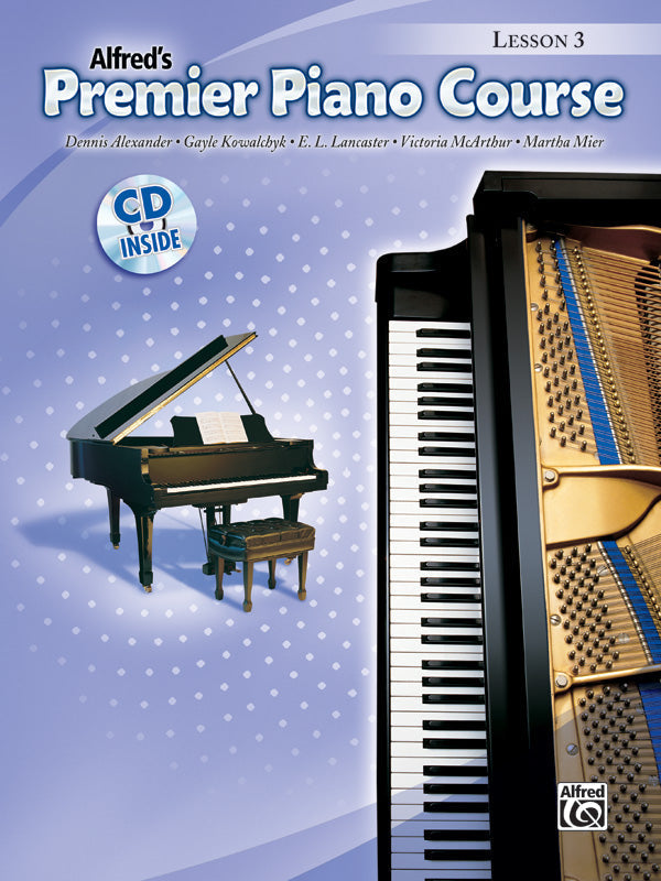 Alfred's Premier Piano Course: Lesson Book 3 (Book & CD) (Alfred Music)