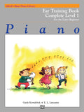 Alfred's Basic Piano Library: Ear Training Book Complete 1 (1A/1B) — Kowalchyk & Lancaster (Alfred Music)