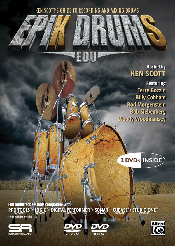 EpiK DrumS EDU (2 DVDs) — Ken Scott (Alfred)