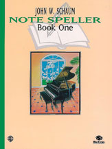 Schaum Note Speller, Book 1 (Revised) — John W. Schaum (Alfred Music)