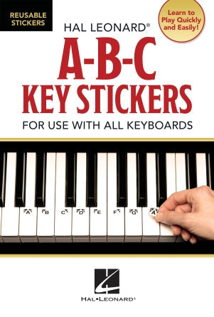 ABC Keyboard Stickers (Hal Leonard, E-Z Play Today)