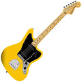 Squier FSR Affinity Series Jaguar, Graffiti Yellow (Black Pickguard)