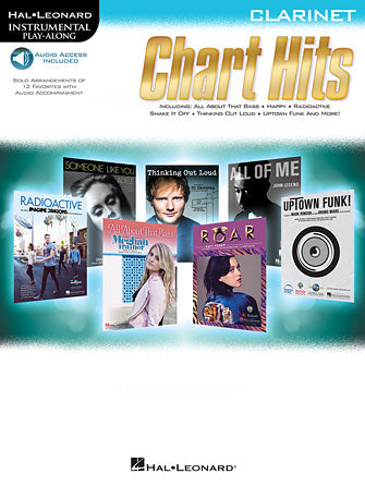 Chart Hits – Clarinet (Hal Leonard Instrumental Play-Along)