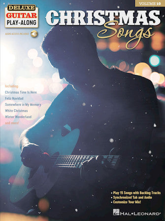 Christmas Songs — Deluxe Guitar Play-Along Volume 10 (Hal Leonard)