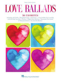 Love Ballads (Hal Leonard Piano/Vocal/Guitar Songbook)