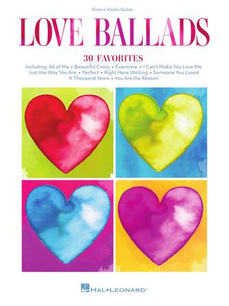 Love Ballads (Hal Leonard Piano/Vocal/Guitar Songbook)