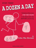 A Dozen a Day, Book 3 — Edna Mae Burnam (Willis Music / Hal Leonard)