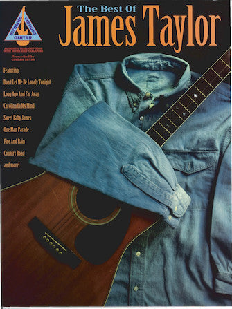 The Best of James Taylor — Guitar Recorded Versions (Hal Leonard)