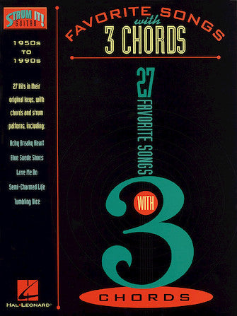 Favorite Songs with 3 Chords — Strum It Guitar (Hal Leonard)