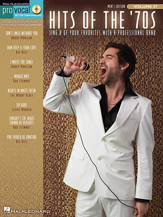 Hits of the '70s – Pro Vocal Men's Edition Volume 37 (Hal Leonard)