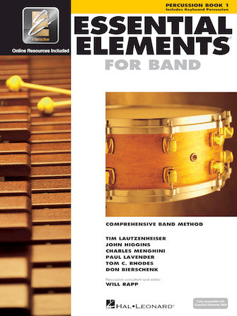 Essential Elements for Band – Percussion/Keyboard Percussion Book 1 — Hal Leonard