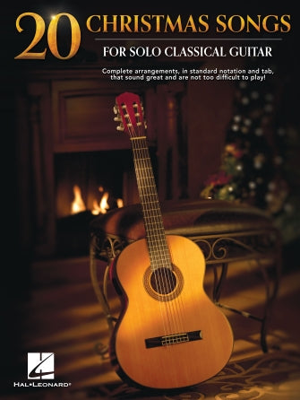 20 Christmas Songs for Solo Classical Guitar (Hal Leonard)