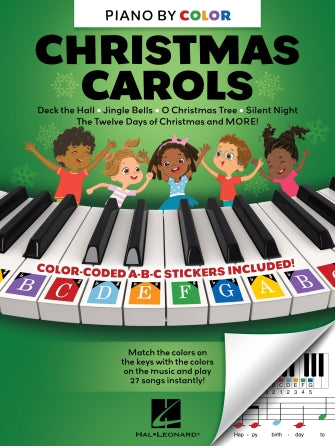 Piano-by-Color: Christmas Carols (Hal Leonard)