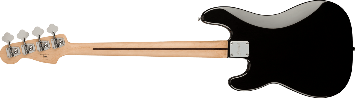 Fender Squier® Affinity Series® Precision Bass® PJ Pack, Maple Fingerboard, Black, Gig Bag, Rumble 15 - 120V