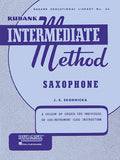 Rubank Intermediate Method – Saxophone — J.E. Skornicka (Rubank/Hal Leonard)