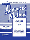 Rubank Advanced Method – Clarinet, Vol. 1 — H. Voxman (Rubank/Hal Leonard)