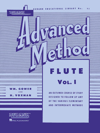 Rubank Advanced Method – Flute, Vol. 1 — H. Voxman (Rubank/Hal Leonard)