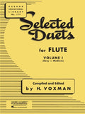 Selected Duets for Flute, Vol. 1 (Easy to Medium) — H. Voxman (Rubank/Hal Leonard)