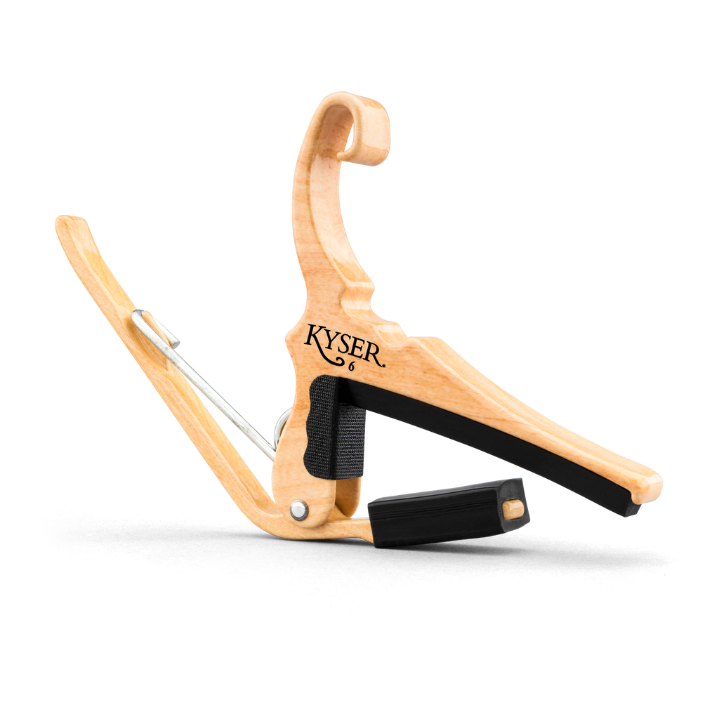 Kyser Quick-Change Acoustic Guitar Capo, Maple
