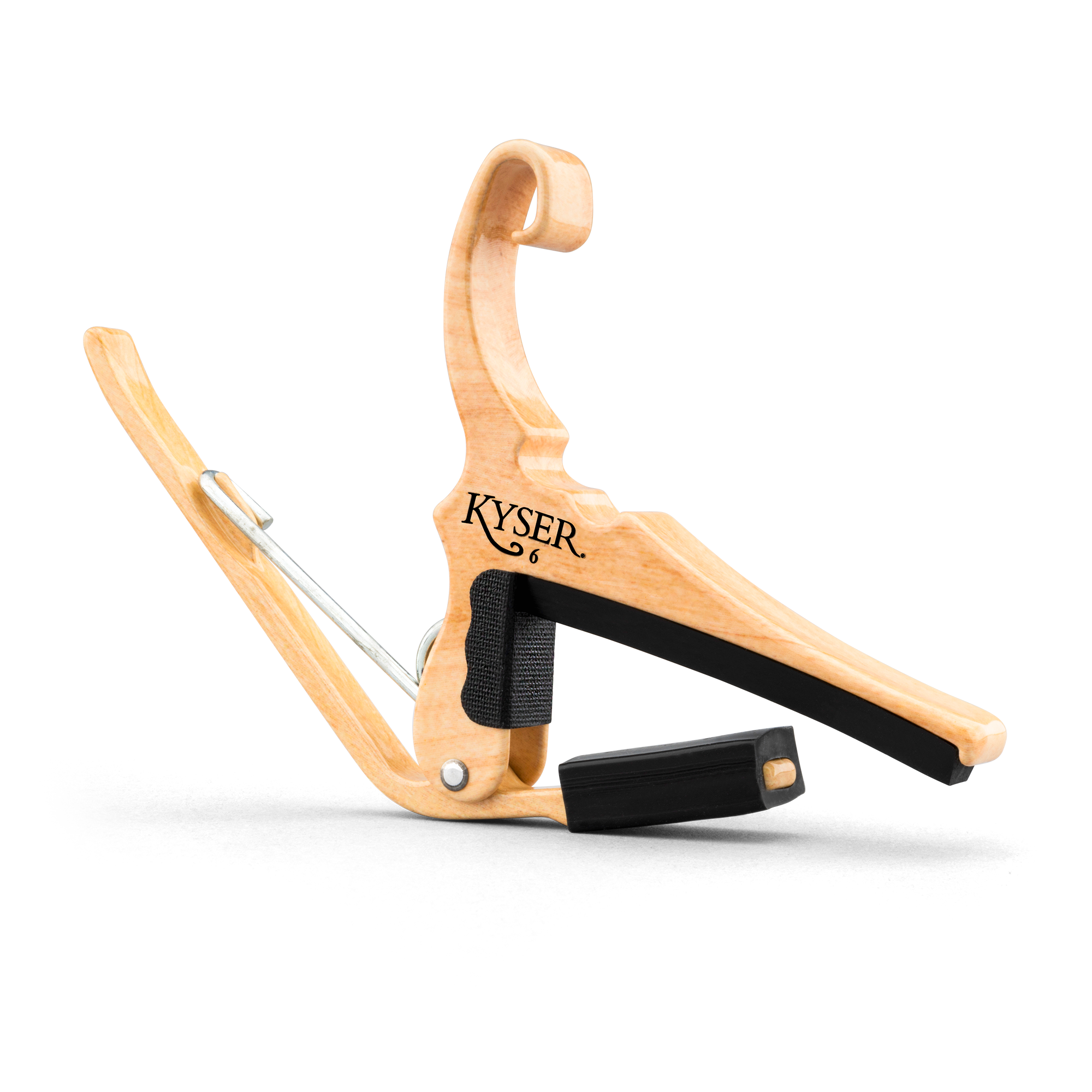 Kyser Quick-Change Acoustic Guitar Capo, Maple