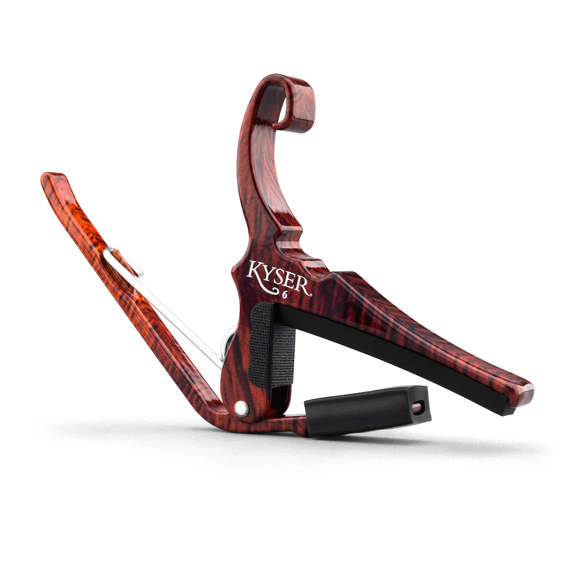 Kyser Quick-Change Acoustic Guitar Capo, Rosewood