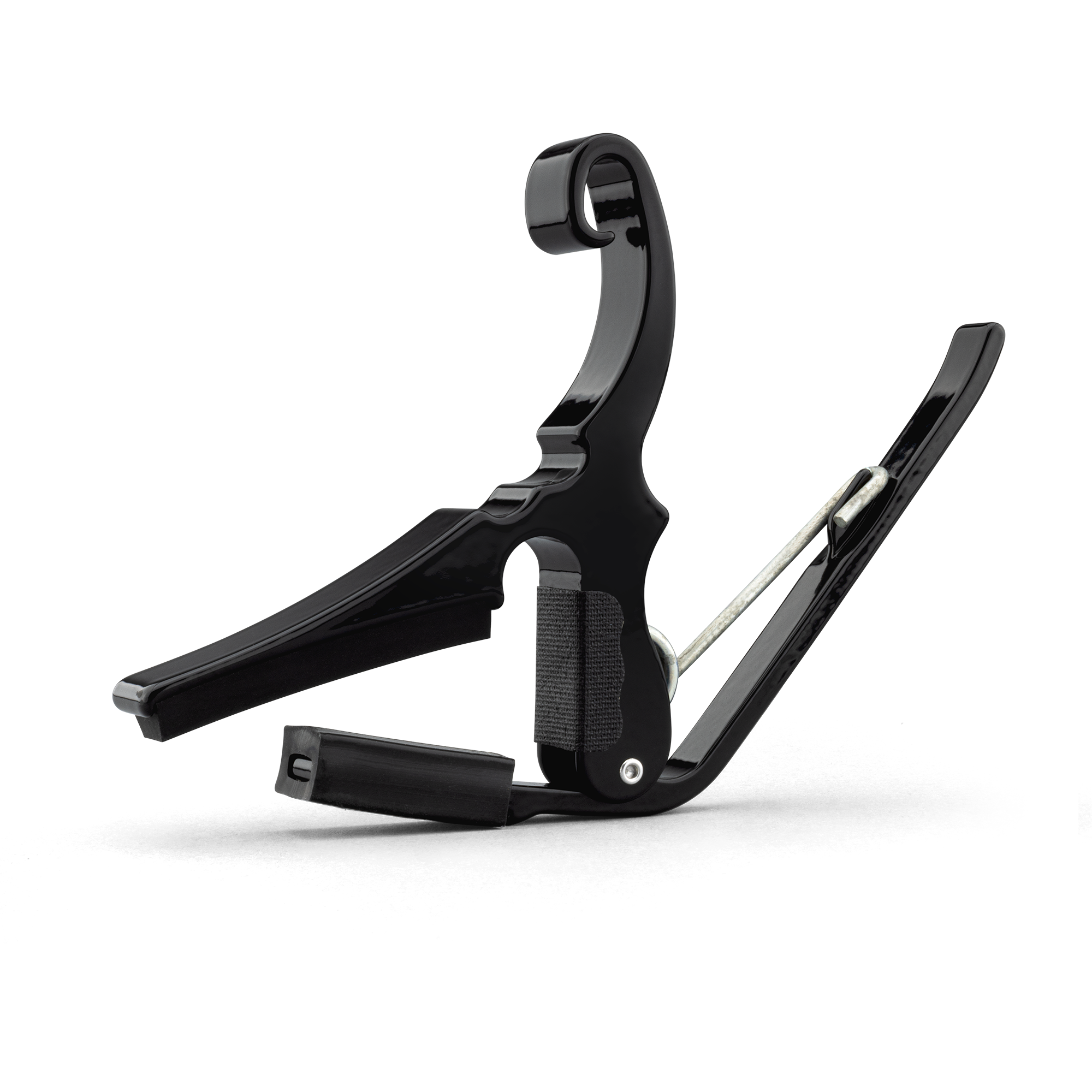 Kyser Quick-Change Drop-D Partial Guitar Capo, Black