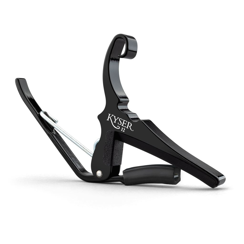 Kyser Quick-Change 12-String Guitar Capo, Black