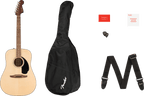 Fender California Standard Redondo™ Pack, Spruce Top, Black Pickguard, Natural