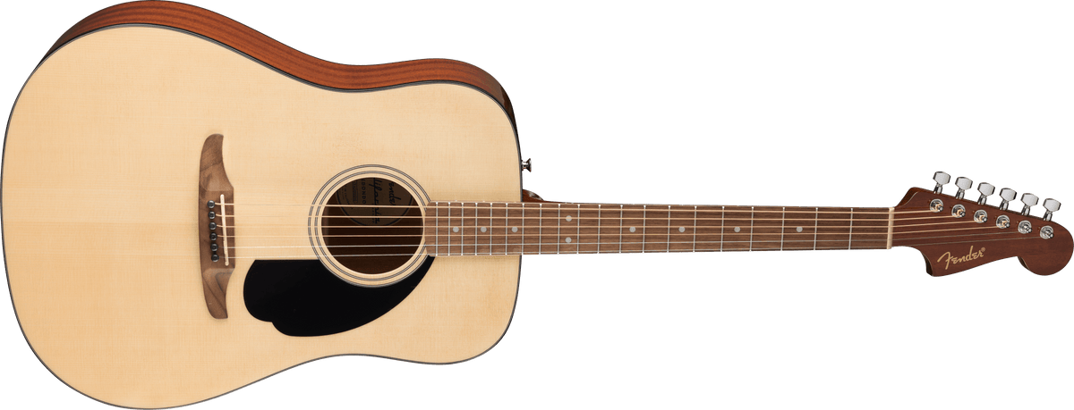 Fender California Standard Redondo™ Pack, Spruce Top, Black Pickguard, Natural