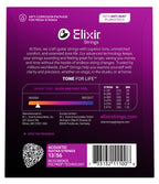 Elixir 80/20 Bronze Polyweb Coated Acoustic Guitar Strings - Medium (.013-.056)