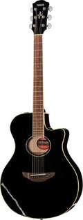 Yamaha APX600 Thinline Acoustic-Electric Guitar, Black