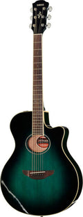 Yamaha APX600 Thinline Acoustic-Electric Guitar, Oriental Blue Burst