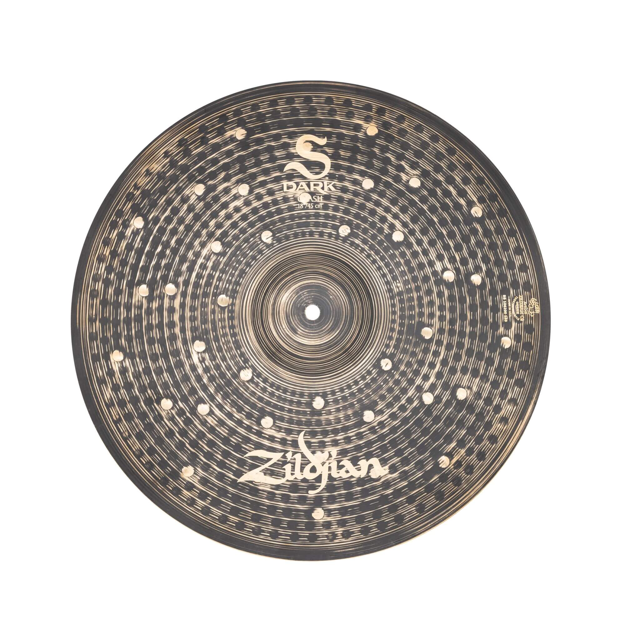 Zildjian S Dark 18 inch Crash Cymbal