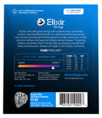 Elixir Optiweb Coated Nickel-Plated Steel Electric Guitar Strings - Super Light (.009-.042)
