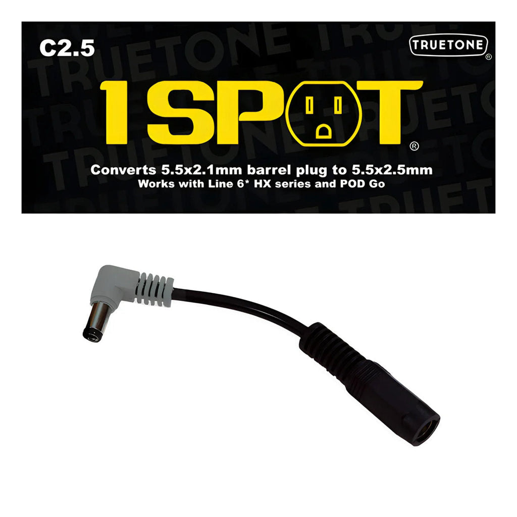 Truetone 1 Spot C2.5 2.5mm Barrel Converter