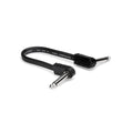 Hosa CFP-106 Flat Guitar Patch Cable, 6 in