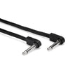 Hosa CFP-112 Flat Guitar Patch Cable, 12 in