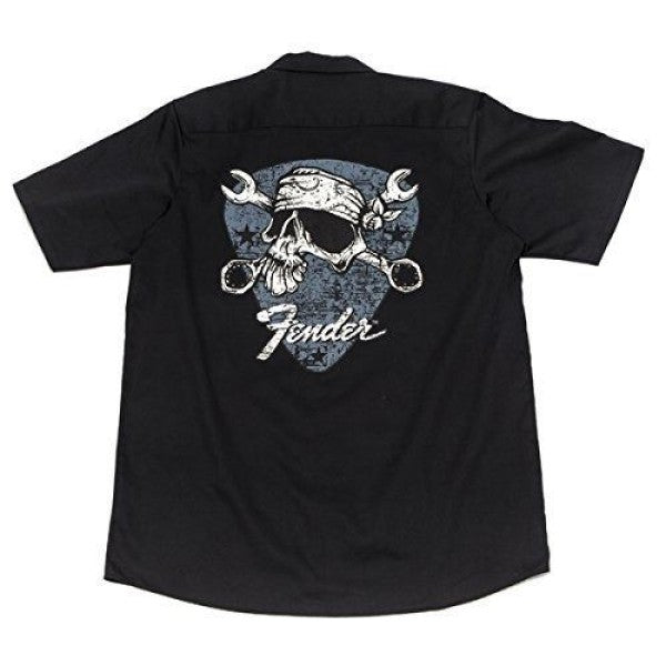 Fender David Lozeau Mechanico Work Shirt (Black)