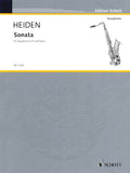 Sonata for Alto Saxophone & Piano — Bernhard Heiden (Schott / Hal Leonard)