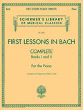 First Lessons in Bach, Complete — ed. Walter Carroll (Schirmer Library Vol. 2066)