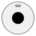 Remo Controlled Sound Clear Drumhead with Black Dot, 13"