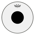 Remo Controlled Sound Clear Drumhead with Black Dot, 12"