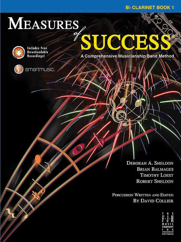Measures of Success: B-flat Clarinet, Book 1 — Sheldon, Balmages, Loest & Sheldon (FJH Music)