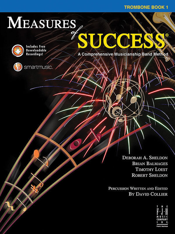 Measures of Success: Trombone, Book 1 — Sheldon, Balmages, Loest & Sheldon (FJH Music)