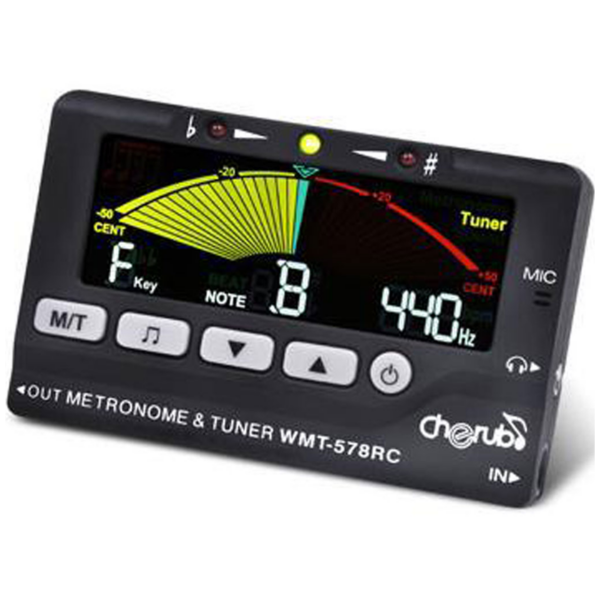 Cherub WMT-578RC Metronome and Chromatic Tuner