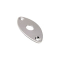 Allparts AP-0615 Gotoh Football Jack Plate, Nickel