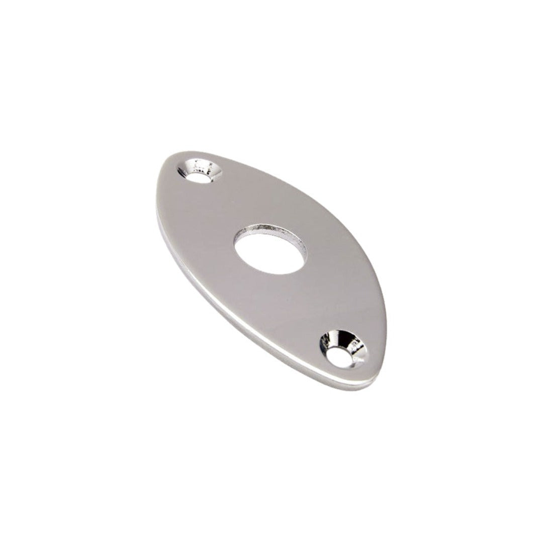 Allparts AP-0615 Gotoh Football Jack Plate, Nickel