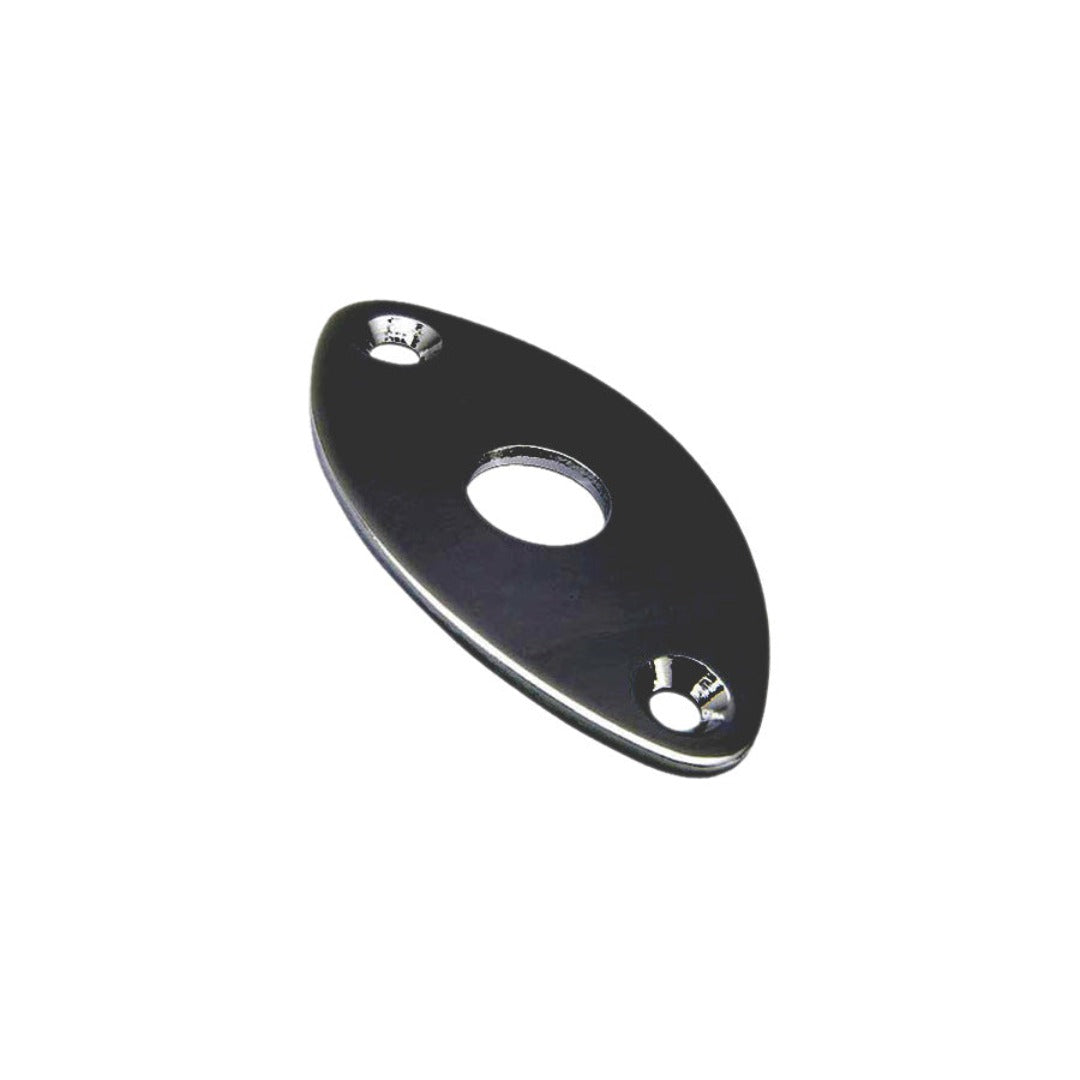 Allparts AP-0615 Gotoh Football Jack Plate, Black
