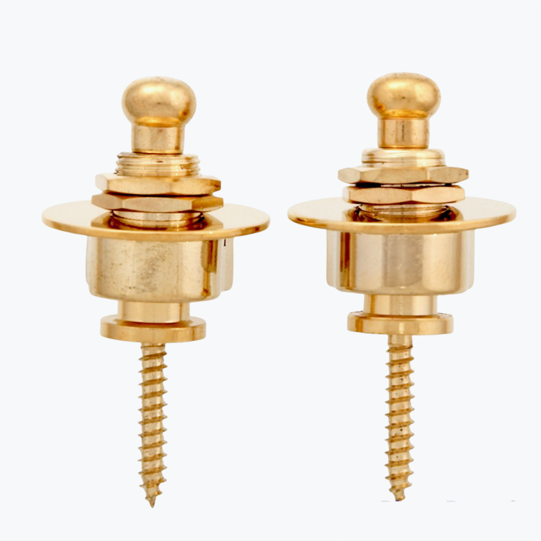 Allparts AP-0680 Economy Strap Lock System, Gold