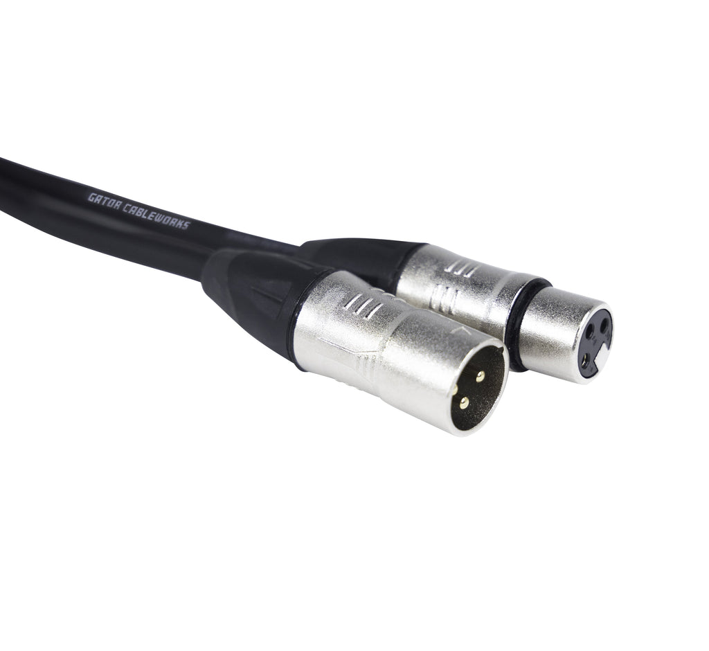 Gator Cableworks Backline Series 5' XLR Microphone Cable